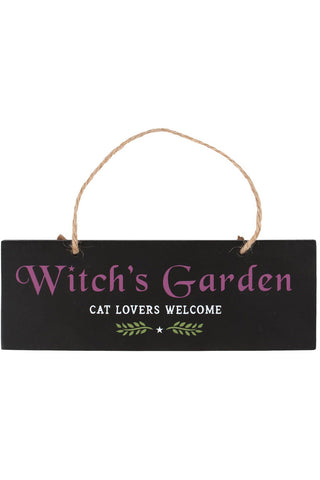 Witchs Garden Hanging Sign | Angel Clothing