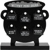Coven Meeting Hanging Mini Sign | Angel Clothing