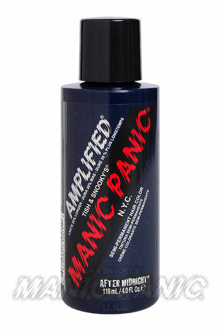Manic Panic Amplified Hair Colour 118ml After Midnight | Angel Clothing