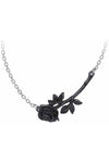 Alchemy Black Rose Enigma Necklace | Angel Clothing