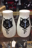 Alchemy Pagan Cats Salt and Pepper Set | Angel Clothing
