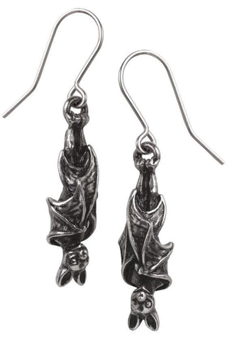 Alchemy Gothic Awaiting the Eventide Earrings | Angel Clothing