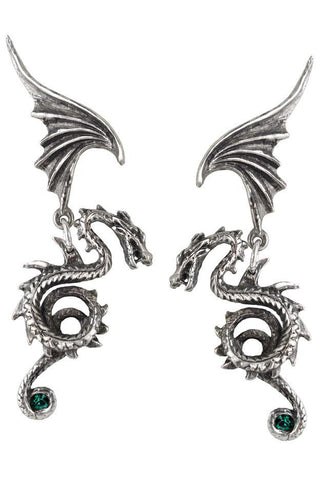 Alchemy Gothic Bestia Regalis Earrings E286 | Angel Clothing