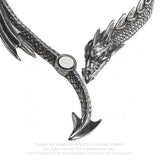 Alchemy Gothic Dragons Lure Bangle A124 | Angel Clothing