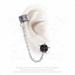 Alchemy Gothic Earring Rosa Nocta Earcuff E382 | Angel Clothing