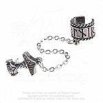 Alchemy Gothic Earring Thor Donner Earcuff E381 | Angel Clothing