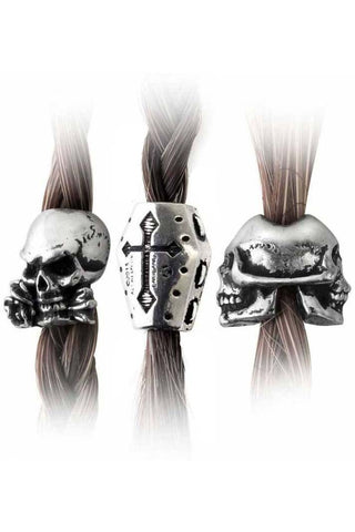 Alchemy Gothic Funereal Beard and Hair Beads | Angel Clothing