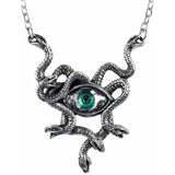 Alchemy Gothic Gorgons Eye Pendant | Angel Clothing