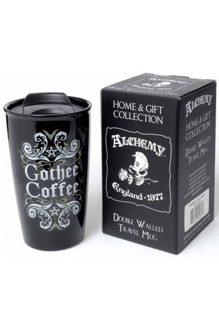 Alchemy Gothee Coffee Double Walled Mug | Angel Clothing