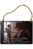 Alchemy Life is Infiniely Stranger Plaque | Angel Clothing