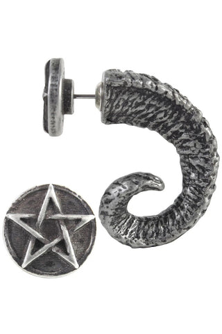 Alchemy Magic Rams Horn Earring E356 | Angel Clothing
