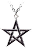 Alchemy Black Star Pentagram Pendant | Angel Clothing