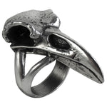 Alchemy Rabeschadel Raven Skull Ring R201 | Angel Clothing
