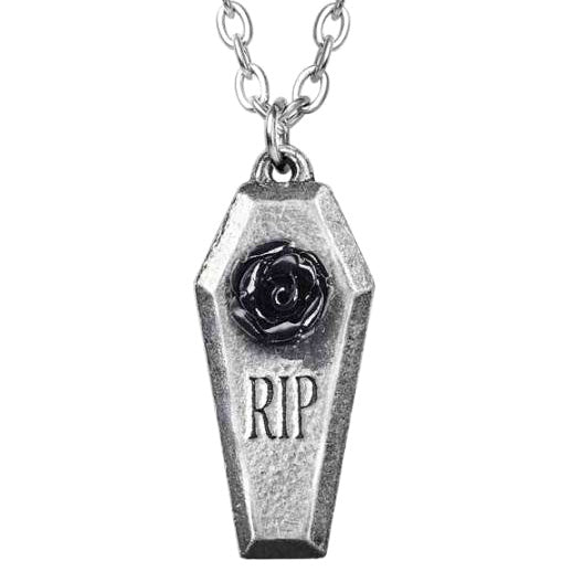 Alchemy RIP Rose Pendant | Alchemy Gothic – Angel Clothing