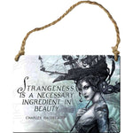 Alchemy Strangeness Necessary Ingredient Plaque | Angel Clothing