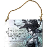Alchemy Strangeness Necessary Ingredient Plaque | Angel Clothing