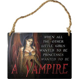 Alchemy When All the Other Little Girls Vampire Plaque | Angel Clothing