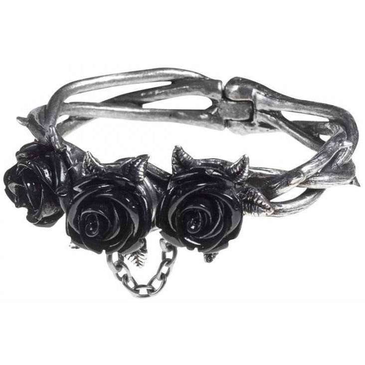 Alchemy Wild Black Rose Bracelet A125 | Angel Clothing