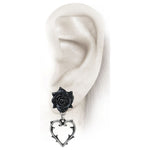 Alchemy Gothic Wounded Love Earrings E365 | Angel Clothing