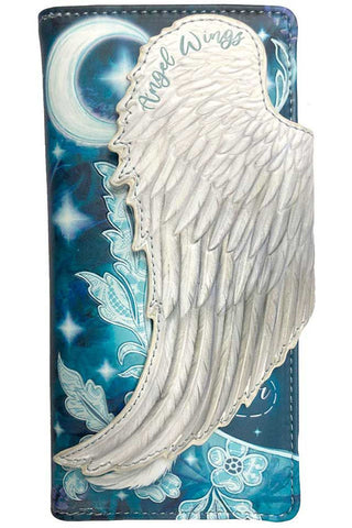 Angel Wings Embossed Purse | Angel Clothing