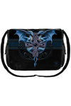 Anne Stokes Messenger Bag, Dragon Duo Blue/Black | Angel Clothing