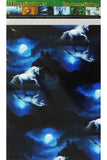 Anne Stokes Moonlight Unicorn Wrapping Paper | Angel Clothing