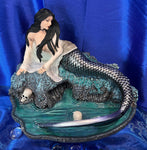 Anne Stokes Sirens Lament Mermaid Figurine | Angel Clothing