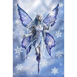 Anne Stokes Snowflake Fairy Yuletide Card | Angel Clothing