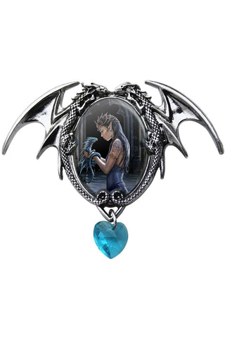 Anne Stokes Water Dragon Pendant | Angel Clothing