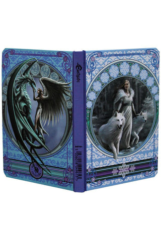 Anne Stokes Winter Guardian Notebook | Angel Clothing