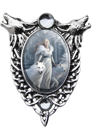 Anne Stokes Winter Guardians Necklace | Angel Clothing