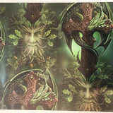 Anne Stokes Woodland Guardian Dragon Wrapping Paper | Angel Clothing