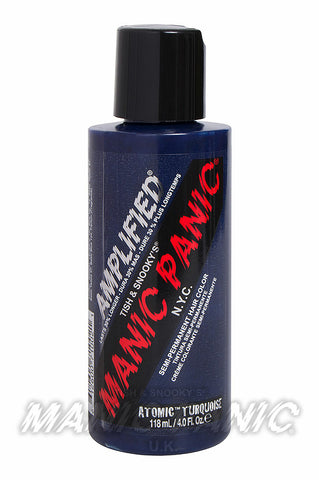 Manic Panic Amplified Hair Colour 118ml Atomic Turquoise | Angel Clothing