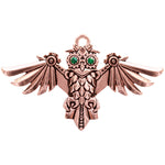 Steampunk Engineerium Aviamore Owl Pendant | Angel Clothing