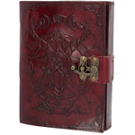 Baphomet Leather Journal | Angel Clothing