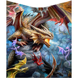 Anne Stokes Dragon Clan Throw | Angel Clothing
