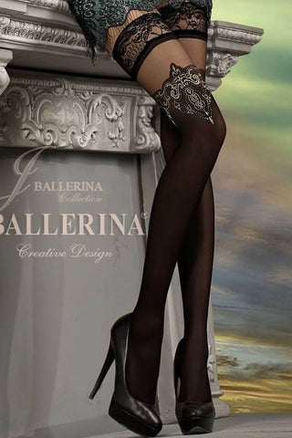 Ballerina 221 Hold Ups Stockings Semi Opaque | Angel Clothing