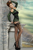 Ballerina 212 Hold Ups Stockings Black | Angel Clothing