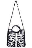 Banned Glow in the Dark Ribcage Bag | Angel Clothing