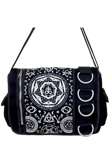 Banned Pentagram Messenger Bag | Angel Clothing