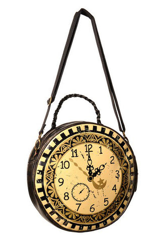 Banned Round Clock Bag | Angel Clothing