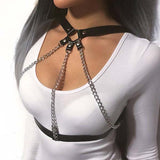 Faux Leather Body Harness | Angel Clothing