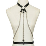 Faux Leather Body Harness | Angel Clothing