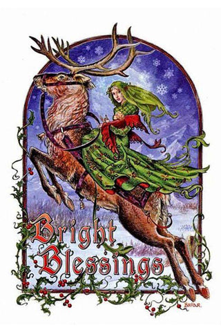 Bright Blessings Yuletide Card | Angel Clothing