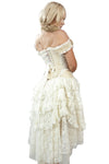 Burleska Ophelie Dress Cream | Angel Clothing