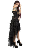 Burleska Ophelie Dress Brown Stripe | Angel Clothing