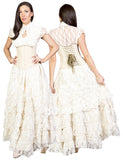 Burleska Victorian Skirt Cream | Angel Clothing