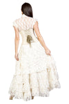 Burleska Victorian Skirt Cream | Angel Clothing