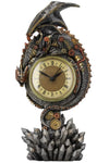 Clockwork Reign Steampunk Dragon Clock | Angel Clothing
