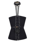 Faux Leather Corset Accessory Harness | Angel Clothing